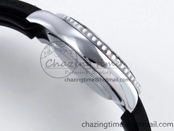 MiroTime 0308 Yacht-Master 226659 SuperF 1:1 Best Edition Black Dial on Oysterflex Strap VR Premium 1341